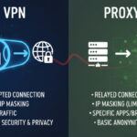 ความแตกต่างระหว่าง VPN กับ Proxy (พร็อกซี)